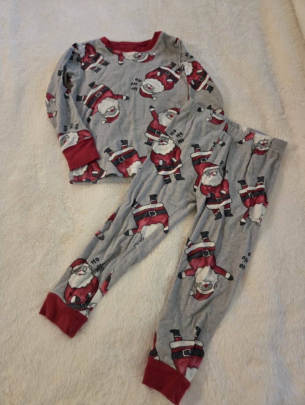 Cater's Santa PJ'S Set